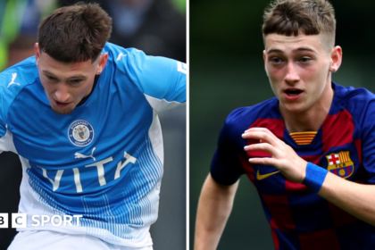 Stockport's Barry - Barcelona to Wembley via nine loans