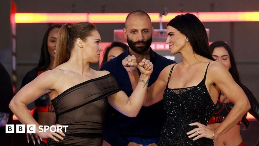 Carano bout to 'smash' women's fight pay record - Rousey